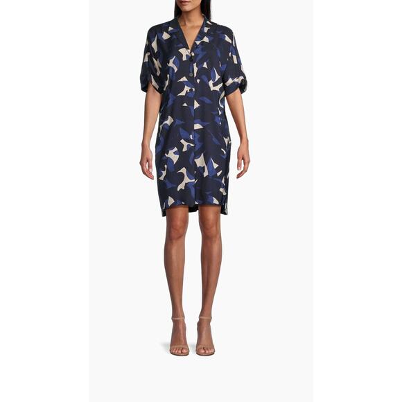 NIC+ZOE Abstract Billow Dress, 2x - Picture 1 of 8